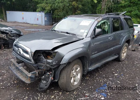 2007 Toyota 4Runner Sr5/Sport from USA, damaged, VIN JTEBU14R670123223